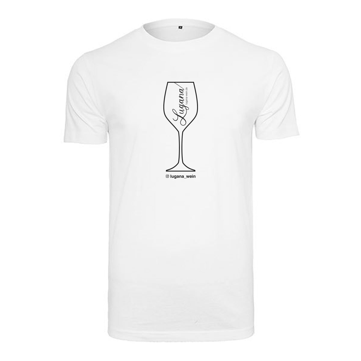 Herren T-Shirt mit Weinglas