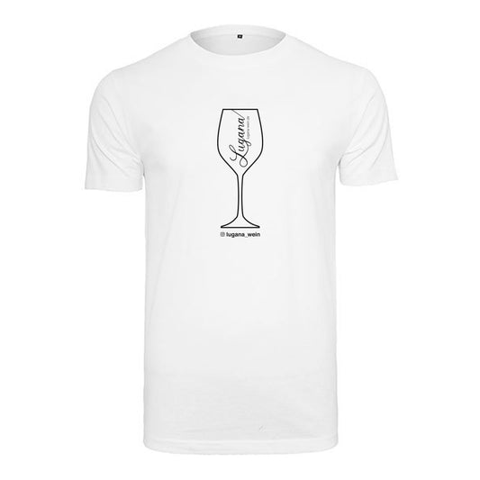 Herren T-Shirt mit Weinglas